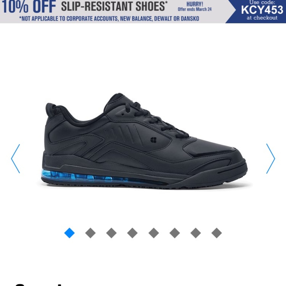 Men’s work shoes!